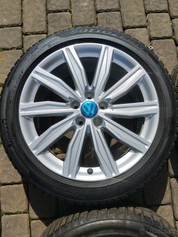 ALU KOLA AUDI / VW 5X112 R19 SADA KOMPLET ZIMA - 9