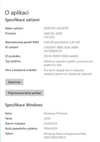 Notebook Lenovo G50-45 15” s Windows 10 22H2 - 9