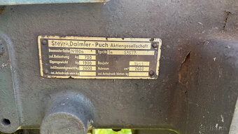 Steyr-Daimler-Puch N180a (traktor, veterán) - 9