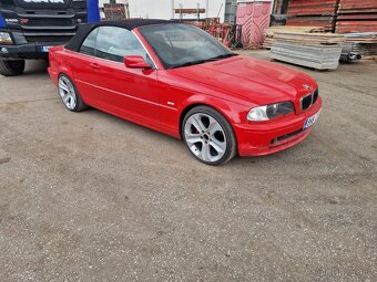 BMW e46 323i cabrio, 125kw, bez koroze dobrý stav najeto 170 - 9