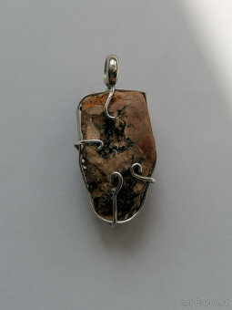 Nový přívěsek vanadinit ve stříbře - 9