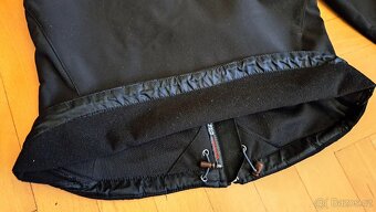 Černá zateplená softshellová bunda Alpine PRO,vel.M - 9