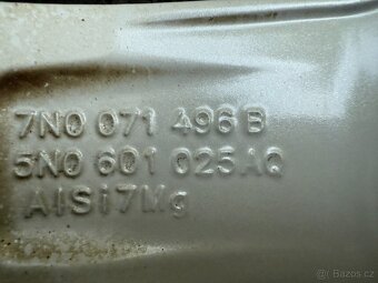 R16 ORIG.ZIMNÍ ALU KOLA 5x112 VW SHARAN 205/60/16 - 9