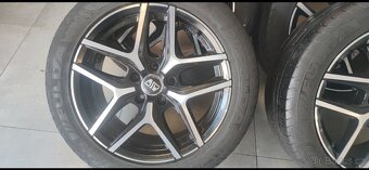 AL DISKY R18 ET45 s pneu Fulda 255/45/18C - 9