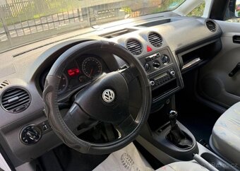 Volkswagen Caddy 1,9TDi MAXI Nová STK regály nafta - 9