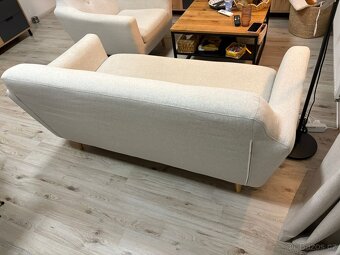 2místná pohovka + křeslo KLUBBFORS – IKEA - 9