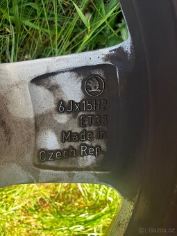 Alu kola 5x100 r15 fabia/rapid - 9