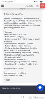 Cestovní postýlka Kinderkraft - 9