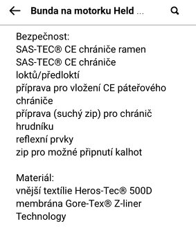 Moto bunda GORE-TEX - 9