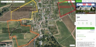 Prodej pozemku k bydlení, 1174 m², Vráž u Písku - 9