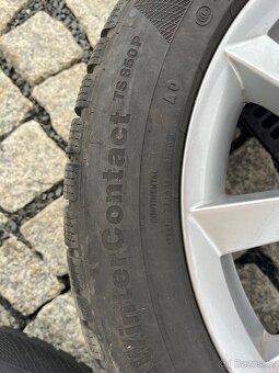 Hliníková kola Skoda Yeti se zimními pneu 225/50 r17 - 9