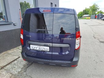 DACIA DOKKER, 1.6i + LPG r.2015, po STK, NOVÁ NÁDRŽ - 9