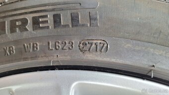 Alu kola Opel 18" 5x115 zimní pneu 235/45 R18 6-7mm - 9