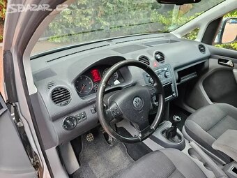 VW Caddy Maxi 1.9 TDI 77kW,2010,7.míst,Tažné,Tempomat. - 9