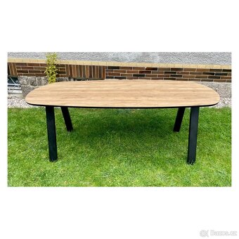 Masivní jídelní stůl - Kenia 210 cm - 9
