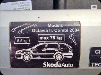 STŘEŠNÍ NOSIČ THULE FREERIDER 532 na 4kola s příčníky - 9
