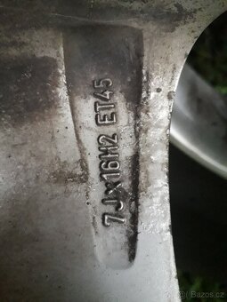 215/60R16 99H + originalni ALU Škoda 7x16 5x112 ET45 - 9
