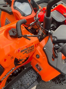 Dětská čtyřkolka Piranha Veyron 125cc 1G8 oranžová - 9