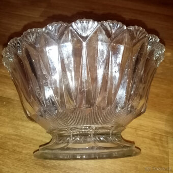 Prodám staré skleničky asi Moser a skleněnou fajfku, slona - 9