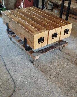 Zahradní lavice k ohništi - 9