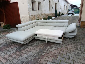 Kožená sedací souprava - 9