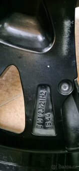 Originální alu disků BMW 7 G70 i7 G12 G11 10,5x21 ET44 - 9