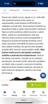 CHIPOLINO Kočárek pro dvojčata - 9