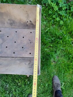 Nerezový gril, topeniště - 9