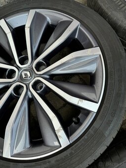 ORIGINÁL Alu Renault EGEUS R19, 5x114.3 - LETNÍ PNEU, TPMS - 9