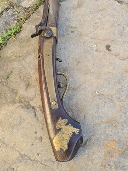 STAROŽITNÁ JAPONSKÁ PUŠKA GENERALA - SAMURAI - 9