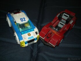 Lego Technics: Letadlo, Bagr, Jeřáb, figurky, autíčka, fekál - 9