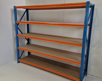 Prodám regály a regálové doplňky. Průmyslové policové regáli - 9