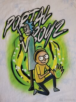 Nové pánské tričko Rick & Morty zn. H&M, vel. L-XL - 9