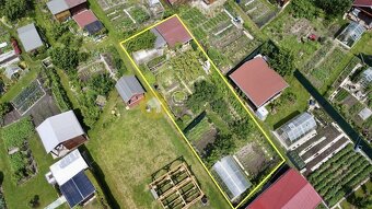 Prodej zahrádky s chatkou na vlastním pozemku 220 m2, Strako - 9