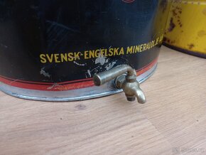 Staré plechovky - Shell - Mobiloil Gargoyle - 9