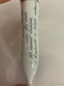 Porcelánová vojenská fajfka - 9