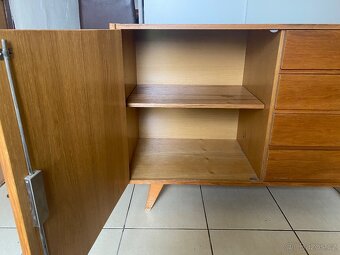 Retro komoda U-458, návrh Jiří Jiroutek/ DUB - 9
