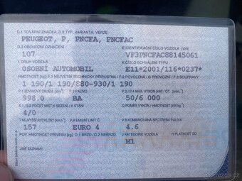 Prodám Peugeot 107 - 9