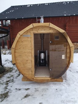 Fínska sudová sauna - 9