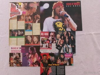 Guns N´Roses - sbírka článků a plakátů. - 9