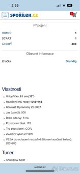 Televize Grundig 32 GLX 3000 T - 9