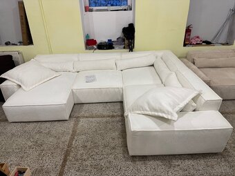 NOVÁ Luxusní Sedací souprava Sirpio 360x260 Boucle - 9