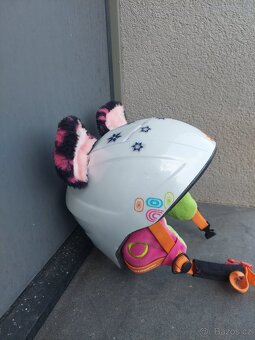 Lyže TECNO PRO, 90 cm + lyžáky + přilba - 9