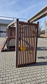 Dětské hřiště se skluzavkou a dovozem - 9