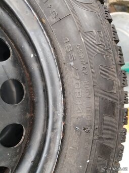 zimni komplet CITIGO UP MII 4x100 s pneu 165/70/14 - 9