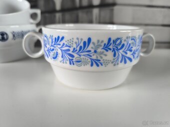 Gastro polévkové porcelánové misky, ČSSR - 9