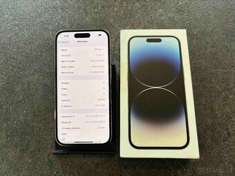 Apple iPhone 14 Pro 128 GB Silver, krabička, kabel - 9