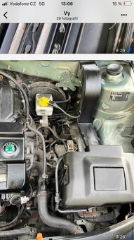 Škoda Octavia 1 1.4 16V pojízdné, ale ko motor nebo na oprav - 9