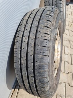Pneu 225/70 R15C Hankook + disk 5x130,ET68 - 2ks - 9
