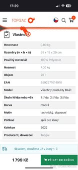 Školní batoh Topgal - 9
